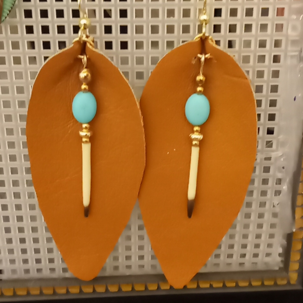 Leather Earrings